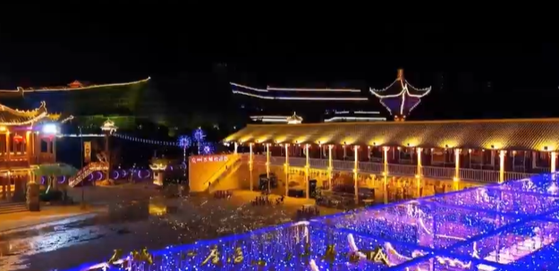 【網絡中國節·元宵】慶陽夜景丨慶城，一座活著的千年古城